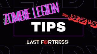 Zombie Legion Explained and MZ Tricks  Last Fortress Underground Gameplay Tips