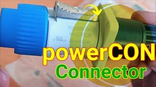 powerCON Connector 20A 250V ac