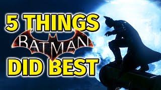 5 Things The Batman Arkham Games Did Best