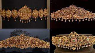 latest gold vaddanam designs  waist belt collections 2021