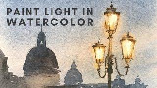 How to Paint Light in Watercolor A step-by-step tutorial