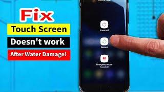 How to Fix Touchscreen Not Working After Water Damage touch problem Fix unresponsive touch screen