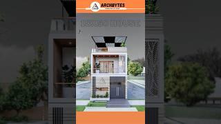 18x50 Feet House Elevation Design  3d #housedesign #trending #shorts #archbytes