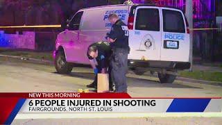 Update Six people injured in overnight North St. Louis shooting