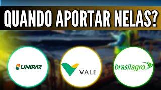 QUAL O MELHOR MOMENTO PARA INVESTIR EM AÇÕES DE COMMODITIES COMO VALE UNIPAR E BRASILAGRO?