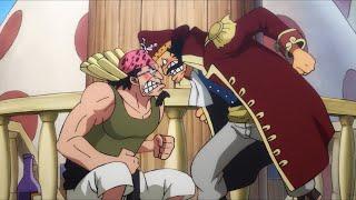 Roger fights Crocus  One Piece