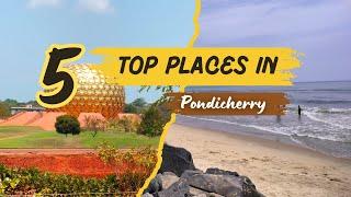 Top 5 places to visit in pondicherry Plan for 2 days 2024  தமிழ் vlog  Pondicherry tourist places