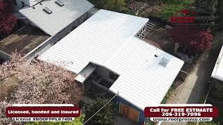 Metal Roof Installation By Bellevue Roofing Company - Roof Pros NW