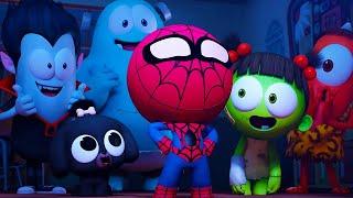 Laba-Laba - Spider Kongkong  NEW Season 4  Spookiz  Cartoons for Kids