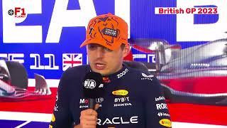 Max Verstappen JOKING with the Press British GP Press Conference