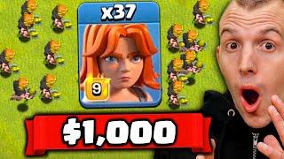 3 Star with the Worst Troop Win $1000