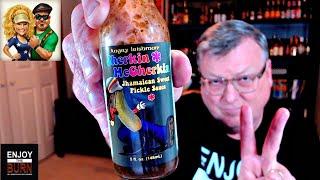 The Angry Irishman Jherkin McGherkin Jhamaican Sweet Pickle Sauce Review