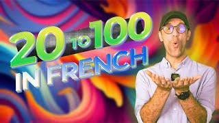 Learn French Numbers 20-100  Day 12  Beginner French Lessons