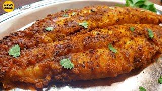 Fish Fry NEW Recipe Khadda Fish Popular Lahori Fish With Secret Masala By Aqsas Cuisine Fried Fish