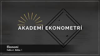 Ekonomi - Hafta #4 Bölüm #1 - Talebin Fiyat Esnekliği