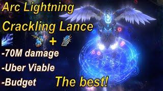 3.22 Arc Lightning + Crackling Lance build 70M Damage  - Path of Exile