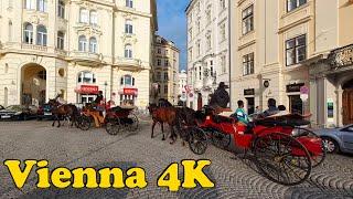 Vienna Austria Walking tour 4K.