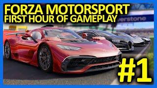 Forza Motorsport Lets Play  Choosing Our First Car Part 1 Forza Builders Cup