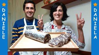 Salame di cioccolato senza uova - Ricetta