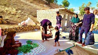 ‍Hasan Returns Home Building the Family Kitchen