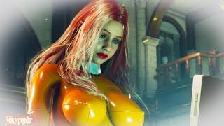 Resident Evil 2 Remake Claire OrangeCatsuit Mod 4K