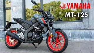 2021 Yamaha MT 125 Full-Size 125cc Motorcycle Walkaround Starting Sound