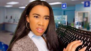 ASMR Rude DMV Role-play  Typing And Writing Sounds ASMR  Customer Service Role-play