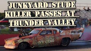 Bad A$$ Junkyard Stude Thunder Valley OKC Drag Racing Outlaw Armageddon Recently Wrecked at H-town