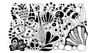 30 # 100 days of tangling  zentangle 100 day challenge  zentangle doodle art  zentangle art