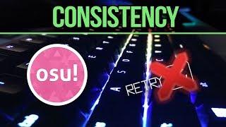 osu How to play more consistent Also why you shouldnt retry...