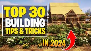 30 Building Tips & Tricks To Become PRO  Sons Of The Forest Building Guide 2024