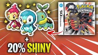 Get ANY SHINY Starter and EASY SHINIES in Pokemon Platinum Cute Charm Glitch