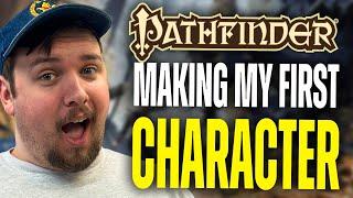 Making my First Pathfinder Character