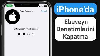 iPhoneda Ebeveyn Denetimlerini Kapatma