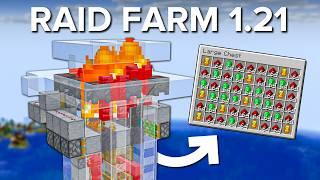 Minecraft Easy Raid Farm For 1.21 - 13000 Items Per Hour