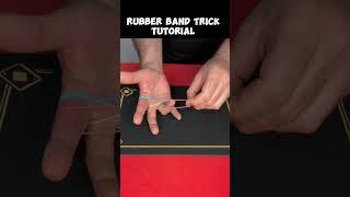 Awesome Rubber Band Trick Tutorial #tricks #magic #trending #viral #viralvideo #tutorial #trend