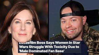 KATHLEEN KENNEDY SAYS STAR WARS FANS HATE WOMEN - IM GOING IN