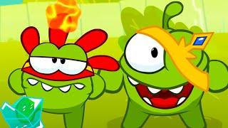 Historias de Om Nom - Liga de superheroes  - Compilación de Episodios  Cut The Rope