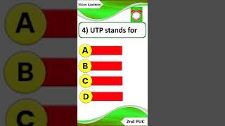 2nd puc computer science mcq questions part 39 #shorts