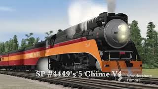 SP #4449s 5 Chime V2 3 4 and 5 Origin Trainz Whistle Origins from Fast Freight Productions