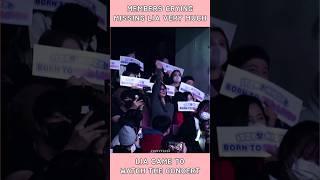 members crying lia came to watch the concert #yeji #lia #ryujin #chaeryeong #yuna #itzy #있지