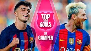  TOP GOALS IN GAMPER TROPHY  FC Barcelona 