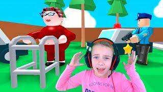 ПОБЕГ от БАБУШКИ в Roblox ОБНОВЛЕНИЕ Видео для детей детская игра ПРО БАБУШКУ в Роблокс