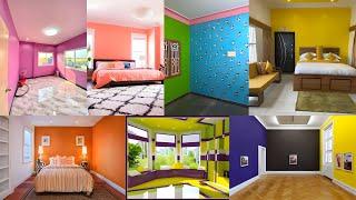 Bedroom Color Ideas  Latest bedroom colour combinations  Wall Painting Design Ideas  #colors