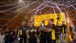 Natus Vincere Winning moment at Blast Fall Final 2021 B1T Insane Clutch Vs. Vitality to win Blast