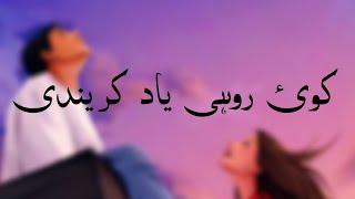 Rohi song - Slowed Reverbed  Shafaullah khan Rokhri  روہی