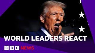 What Donald Trumps win means for Ukraine Middle East Russia and UK  BBC News