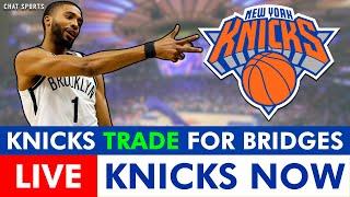 MIKAL BRIDGES TRADED TO THE KNICKS  LIVE New York Knicks News + Instant Reaction