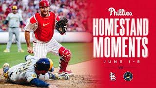 Hoskins returns to The Bank and the Phillies are the first to 40  Homestand Moments