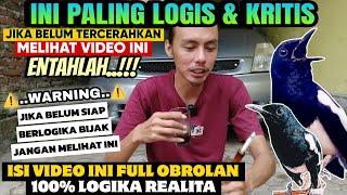 INI PALING LOGIS & KRITIS 100% LOGIKA ‼️ BERPIKIR DALAM MERAWAT BURUNG ITU BEGINI..?